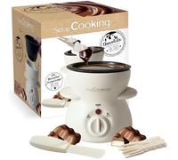 ScrapCooking - Chocolate Factory - Appareil Fondue à Chocolat - Pour 2 à 4 Personnes - Machine Fondue Chocolat Électrique - Idée Cadeau Pâtisserie Cuisine - 3895
