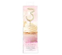 ScrapCooking - Cierge magique XXL chiffre 3 - Catégorie F1-4813