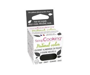 Scrapcooking - Colorant Alimentaire d'Origine Naturelle Noir 3 g - 4203