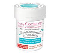 ScrapCooking Colorant Alimentaire en Poudre, Bleu Turquoise, 5 g