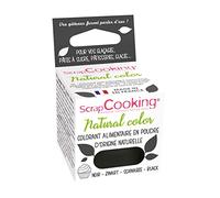 ScrapCooking - Colorant alimentaire en poudre d'origine naturelle - Noir