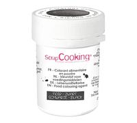 ScrapCooking – Colorant alimentaire en poudre – Noir – 5 g