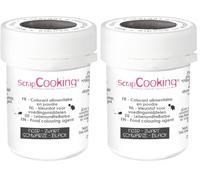 ScrapCooking Colorant Alimentaire en Poudre Noir 5 gms (Lot de 2)