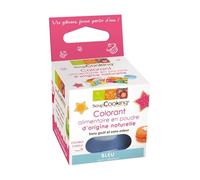 Scrapcooking Colorant alimentaire naturel bleu naturel 4208 Bleu G