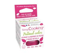 ScrapCooking Colorant alimentaire en poudre Rose foncé 10 g – Lot de 3
