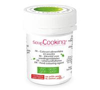 ScrapCooking Colorant Artificiel en Poudre Vert 5 g - Colorant Alimentaire pour Pâtisseries, Desserts - 4036