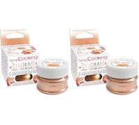 ScrapCooking - Colorant de Surface Rose Doré Irisé - Colorant Alimentaire Poudre Cuivré Or Rose - Pour Pâtisseries, Biscuits, Macarons, Chocolats & Pâte à Sucre - 4074, cuivre (Lot de 2)