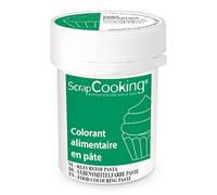 Scrapcooking Colorant en Pâte Vert Émeraude 20 g