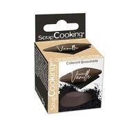 ScrapCooking - Colorant liposoluble en poudre - Couleur Gousse Vanille 10g - 4098