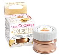 ScrapCooking - Colorants de Surface Doré Irisé 5g - Colorant Alimentaire Poudre Or - Pour Pâtisseries, Biscuits, Macarons, Chocolats et Pâte à Sucre - 4073