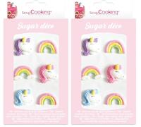 Scrapcooking Déco sucres Licorne 13g (Lot de 2)