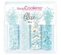 Mix de décors sucrés Bleus 64 g Scrapcooking