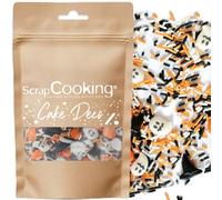 ScrapCooking - Décors sucrés Mix 3D Halloween 42 g - Décorations Alimentaires pour Gâteaux, Pâtisseries - Déco Comestibles - Sprinkles