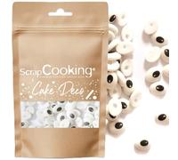 ScrapCooking - Décors Sucrés Yeux 40 g - Yeux en Sucre Comestibles - Sprinkles Halloween Œil - Décorations pour Gâteaux, Biscuits, Cupcakes, Cake pops - 7459