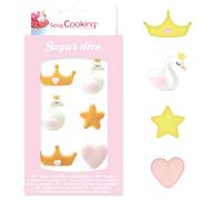 ScrapCooking - Décosucres Princesse - Décorations pour Pâtisseries, Desserts, Gâteaux, Biscuits, Cupcakes, Anniversaires - Cake Design - 6986