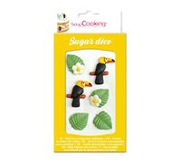 Scrapcooking Décosucres Tropical 23 g - Décorations Sucrées Pâtisserie