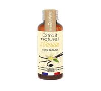 ScrapCooking - Extrait Naturel Vanille Bourbon de Madagascar avec grains 40 ml - Pâtisserie - 4384