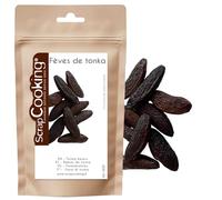 ScrapCooking - Fèves de Tonka Entières 15 g - 100% Naturelles, Sans Additif - Arôme Intense - Origine : Venezuela - Tonka pour Cuisine & Pâtisserie - 4809