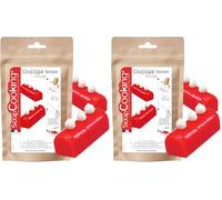 ScrapCooking Glaçage Miroir Rouge 220 g (Lot de 2)