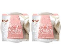 ScrapCooking - Glaçage Rocher Chocolat Rose 400 g - Croquant Amandes-Noisettes - Facile & Pratique - Préparation pour Gâteau, Pâtisserie, Buche de Noël, Cake, Entremet - 4629 (Lot de 2)