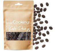 ScrapCooking - Grains de Café au Chocolat Noir 80 g - Décorations Alimentaires - Déco à Croquer pour Gâteaux, Bûches Pâtisseries, Café - Sprinkles - 7461