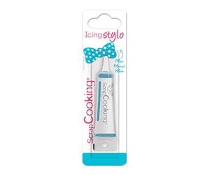 Scrapcooking Icing Stylo Bleu Goût Vanille - Lot de 4
