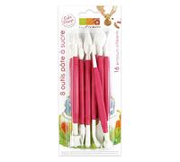 ScrapCooking - Kit de 8 Outils pour Pâte à Sucre - Avec 16 Embouts - Pâtisserie Modelage - 5110