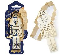 Emporte-pièce doré et son embosseur bois - Casse-Noisette Doré G