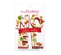 Scrapcooking Kit Letter Cake Noël