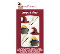 SCRAPCOOKING Lot 6 décosucres - Sorcier *