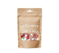 ScrapCooking - Mix décors sucrés tarte Fraise Meringuée 30 g - Décoration Alimentaire - 7487
