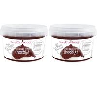 ScrapCooking - Mix Glaçage Miroir Chocolat 300g - Préparation Facile & Pratique - Ingrédient pour Pâtisseries, Desserts, Buches de Noël, Entremets, Mousses, Gâteaux - Cake Design - 4650 (Lot de 2)