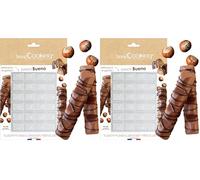 ScrapCooking - Moule 6 Barres « Choco Bueno » - Pour Barres Fourrées Bueno Chocolat Noisette - Moule Épais Transparent Réutilisable - En Plastique Recyclé - Pâtisserie & Goûter Maison - 6766