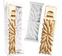 Moule Silicone Bûche 3D Instant - Scrapcooking - Blanc - Silicone