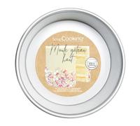 ScrapCooking - Moule à Gâteau Rond Ø 18 cm - En Aluminium à Bords Hauts - Moule Layer Cake, Panettone, Génoise, Molly Cake, Brioche - Pâtisserie Professionnel - En Métal - 1890