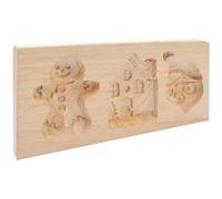 SCRAPCOOKING Moule bois biscuits fourrés - Noël