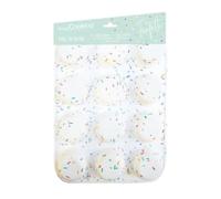 Moule silicone 12 muffins - Funfetti Multicolore