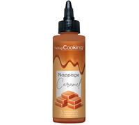 ScrapCooking - Nappage Caramel 160 g - Flacon Squeezer - Pour Topping & Décoration Gâteaux, Glaces, Yaourts, Crêpes & Gaufres - Déco Alimentaire Pâtisserie - 8562