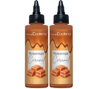 ScrapCooking - Nappage Caramel 160 g - Flacon Squeezer - Pour Topping & Décoration Gâteaux, Glaces, Yaourts, Crêpes & Gaufres - Déco Alimentaire Pâtisserie - 8562 (Lot de 2)