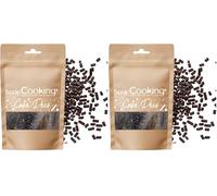ScrapCooking - Paillettes Chocolat 50 g - Décorations Alimentaires Comestibles - Sprinkles Choco pour Déco Gâteaux, Pâtisseries, Cupcakes, Bûches - Noël, Anniversaire - 7476 (Lot de 2)