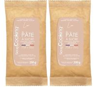 ScrapCooking - Pâte à Sucre Beige « Lin » 250g - Colorant d’Origine Naturelle - Sans Gluten, Sans Huile de Palme - Pour Gâteaux, Pâtisseries Anniversaire - Fabriquée en France - 7624 (Lot de 2)