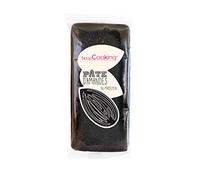 Pâte d'amande - noir - 200 g