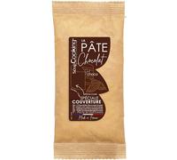 ScrapCooking - Pâte de Couverture Chocolat « Intense » 400 g - Pour Recouvrir Gâteaux & Pâtisseries - Sans Gluten, Sans Huile de Palme - Anniversaire, Noël - Marron Foncé - 7640