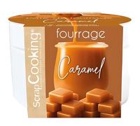 ScrapCooking - Pâte de Fourrage Caramel 200 g - Pour Fourrer Tablettes, Éclairs, Macarons, Gâteaux, Bûches de Noël, Cookies, Cheesecakes & Pâtisseries - 4640