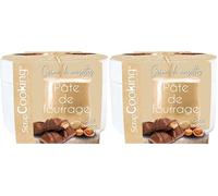 ScrapCooking - Pâte de Fourrage Crème de Noisette Goût « Bueno » 200 g - Pour Tablettes Chocolat Dubai - Pour Fourrer Éclairs, Choux, Gâteaux, Bûches de Noël, Cookies, Crêpes, Pâtisseries - 4632