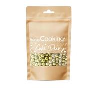 ScrapCooking - Décors sucrés Perles Dorées 60 g- Perles Or - Décoration Alimentaire pour Gâteaux, Pâtisseries - 7479