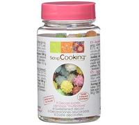 Scrapcooking Pot de Décors Sucrés Mimosas Multicolores 40 g - Lot de 4
