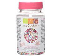 Scrapcooking Pot de Mini Billes Multicolores 80 g - Lot de 4