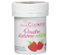 Scrapcooking Poudre d'Arôme Naturel Framboise 15 g - Lot de 2