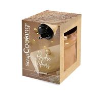 ScrapCooking - Poudre de Velours Caramel - Effet Velours pour Décoration Bûches, Gâteaux, Pâtisseries - Colorant Alimentaire, Glaçage - Noël, Anniversaire - Beige - 8559